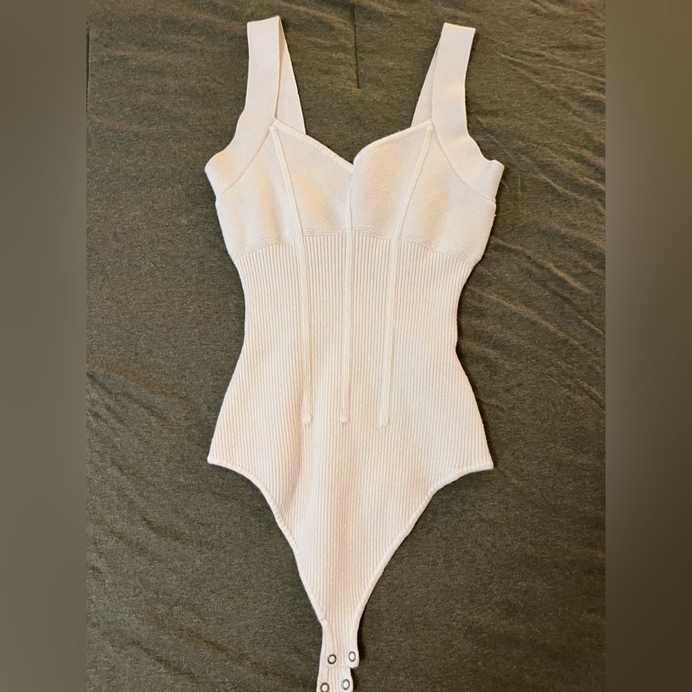 Abercrombie Corset Tank Body Suit